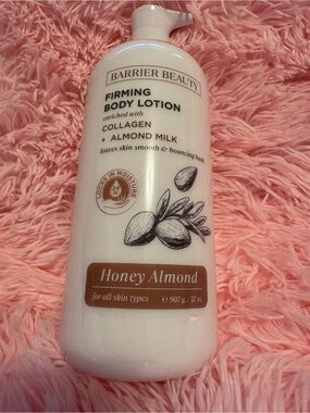Barrier Beauty Honey Almond Firming Body Lotion - White